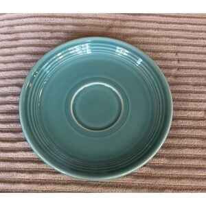 Fiesta Turquoise Saucer 5 7/8" Homer Laughlin Stoneware Fiestaware